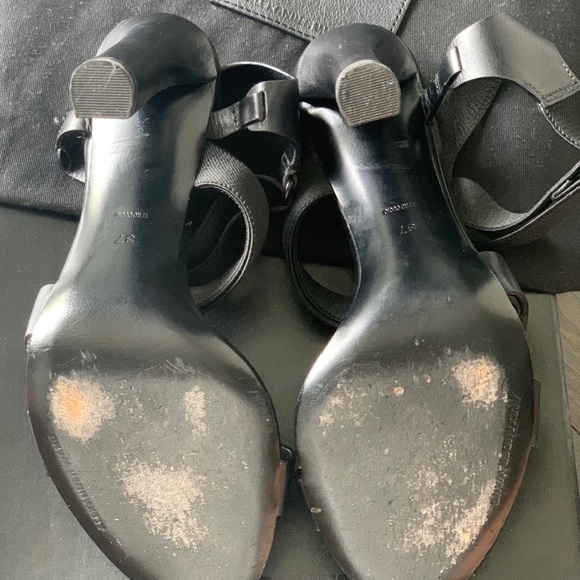 Alexander Wang Black Cintia Strappy Sandals EU 37 - Picture 5 of 9